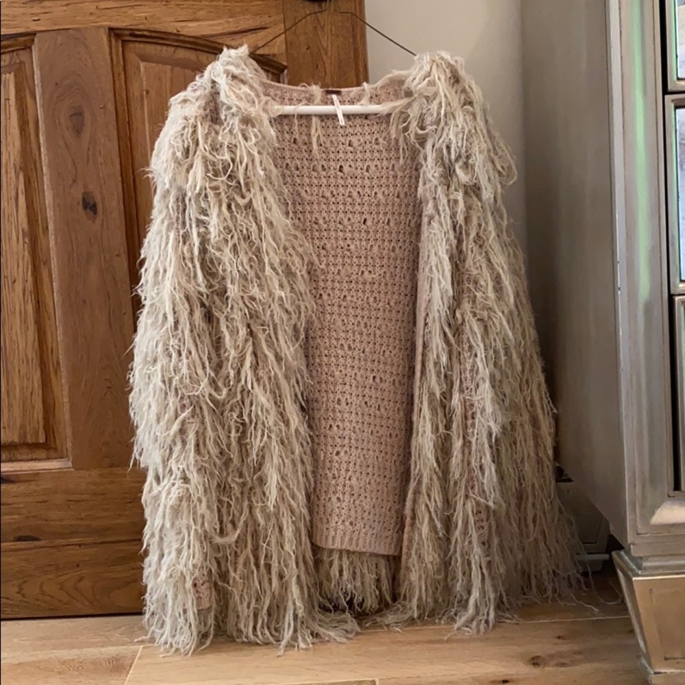 Free People Fringe Jacket